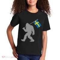 Sverige Or Swedish Flag On Sweden Flag Kids T-Shirt thumb 2