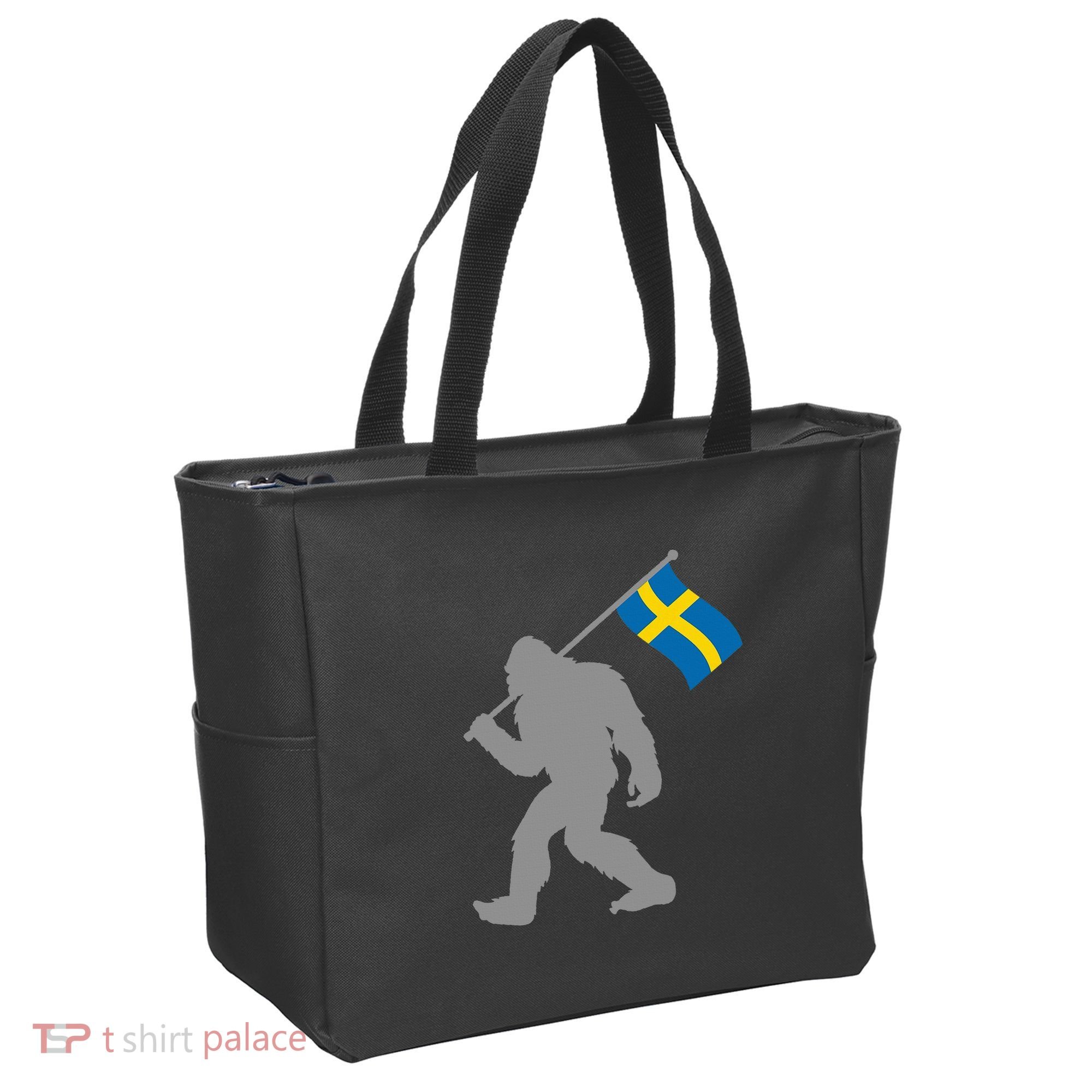 Sverige Or Swedish Flag On Sweden Flag Tote Bag