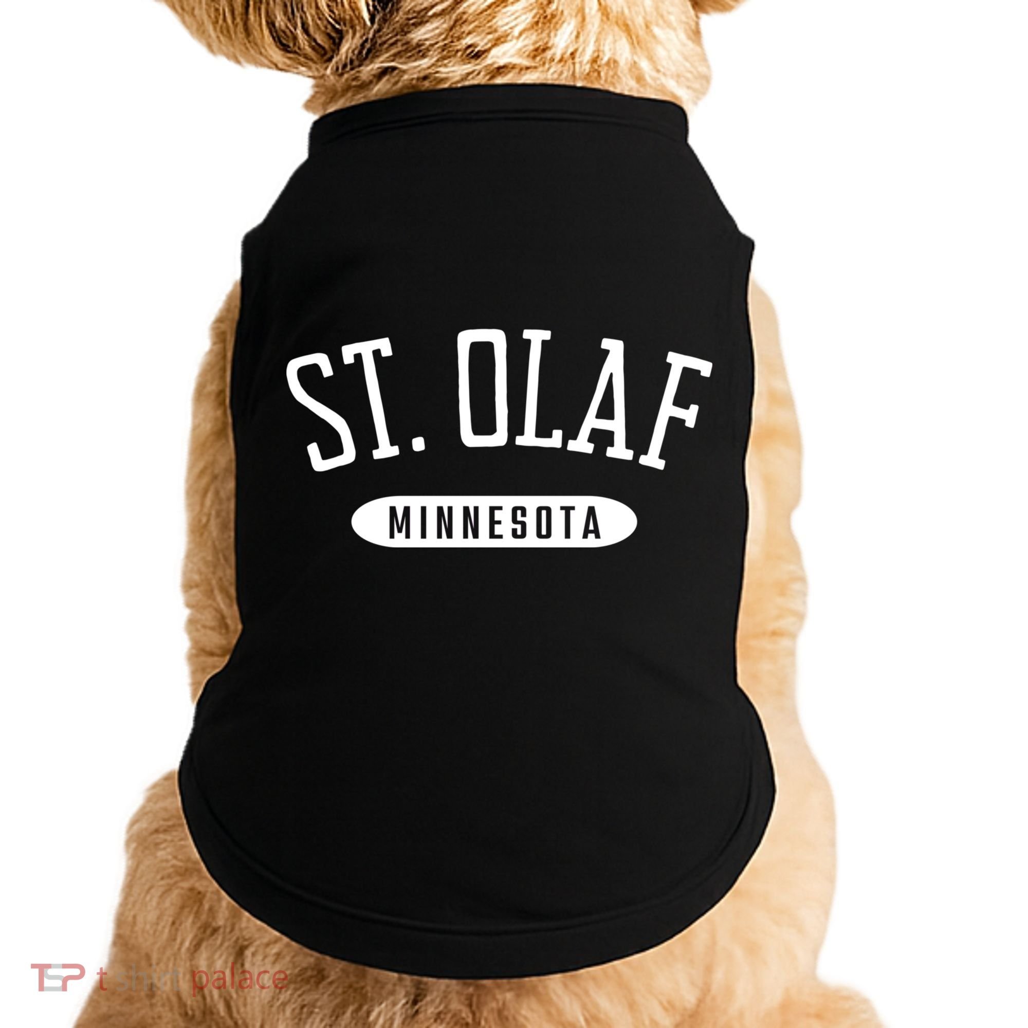 St. Olaf Shirt Classic Style St. Olaf Minnesota MN Doggie Tank