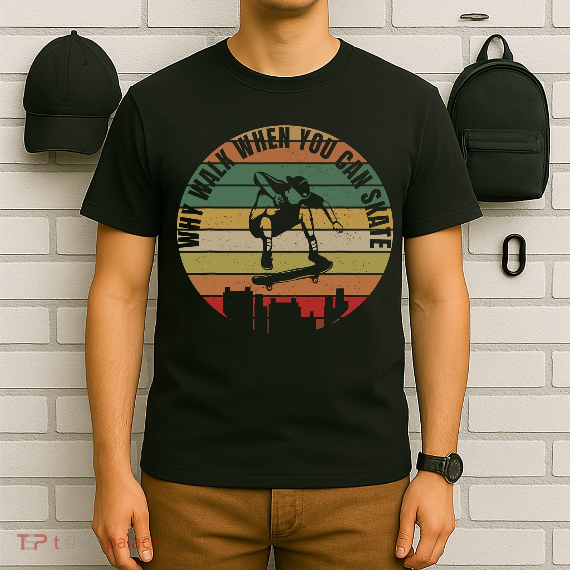 Skateboarder Outfit Skateboard Clothes Skater Skate Stuff T-Shirt