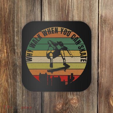 Skateboarder Outfit Skateboard Clothes Skater Skate Stuff Coaster