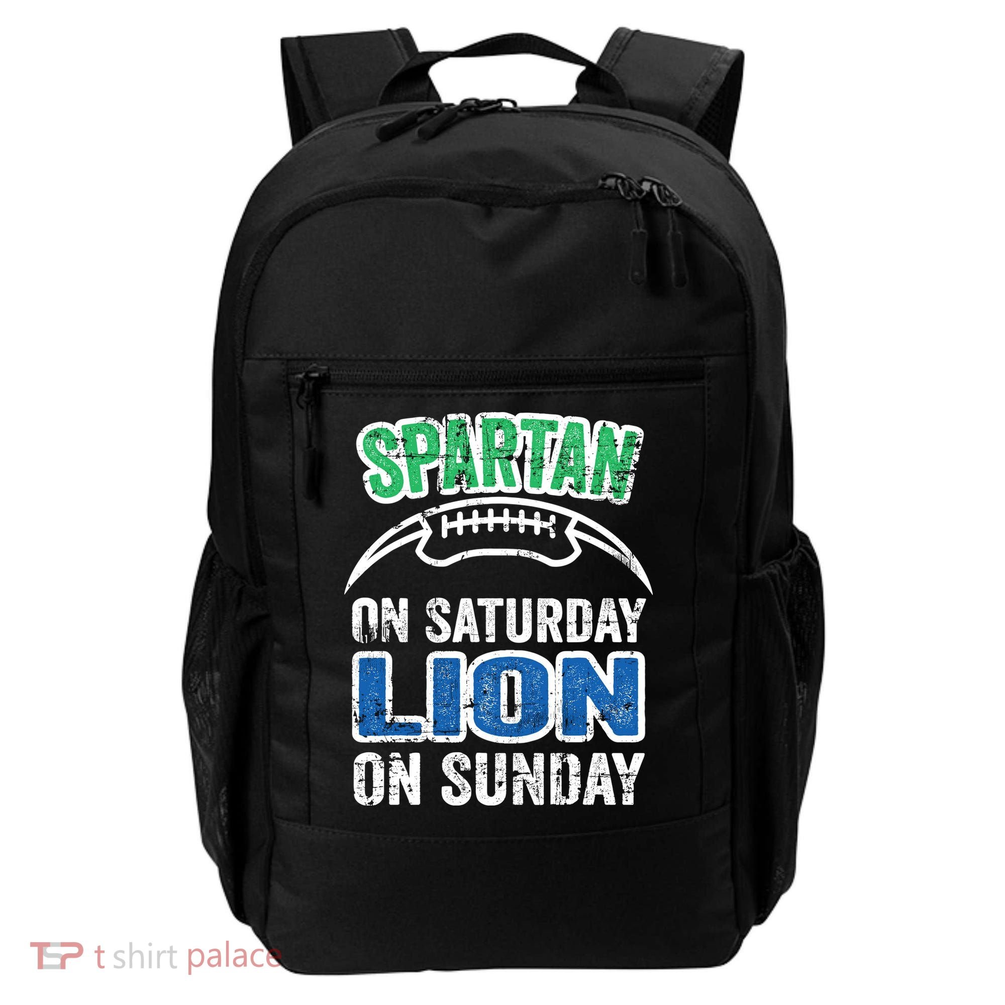 Spartan On Saturday Lion On Sunday Detroit Won Backpack
