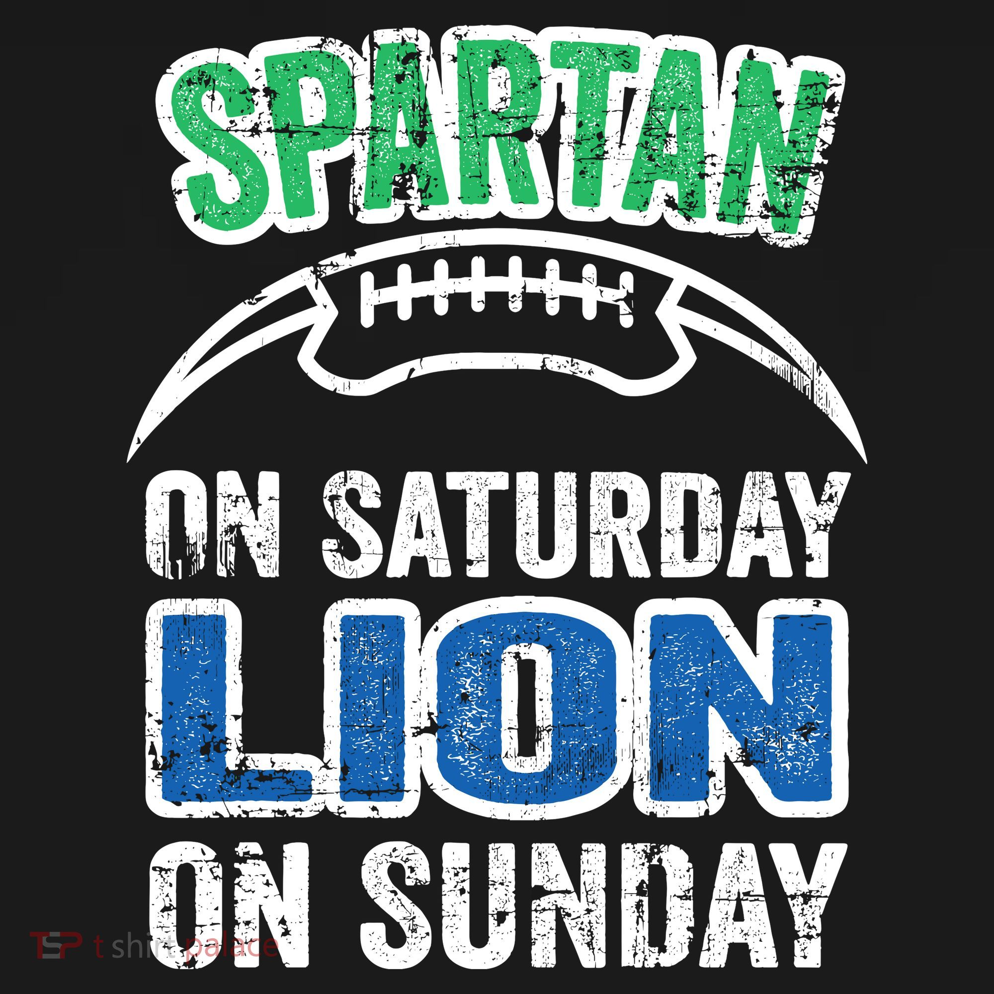 Spartan On Saturday Lion On Sunday Detroit Won Women's Tank Top