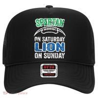 Spartan On Saturday Lion On Sunday Detroit Won Hat thumb 0
