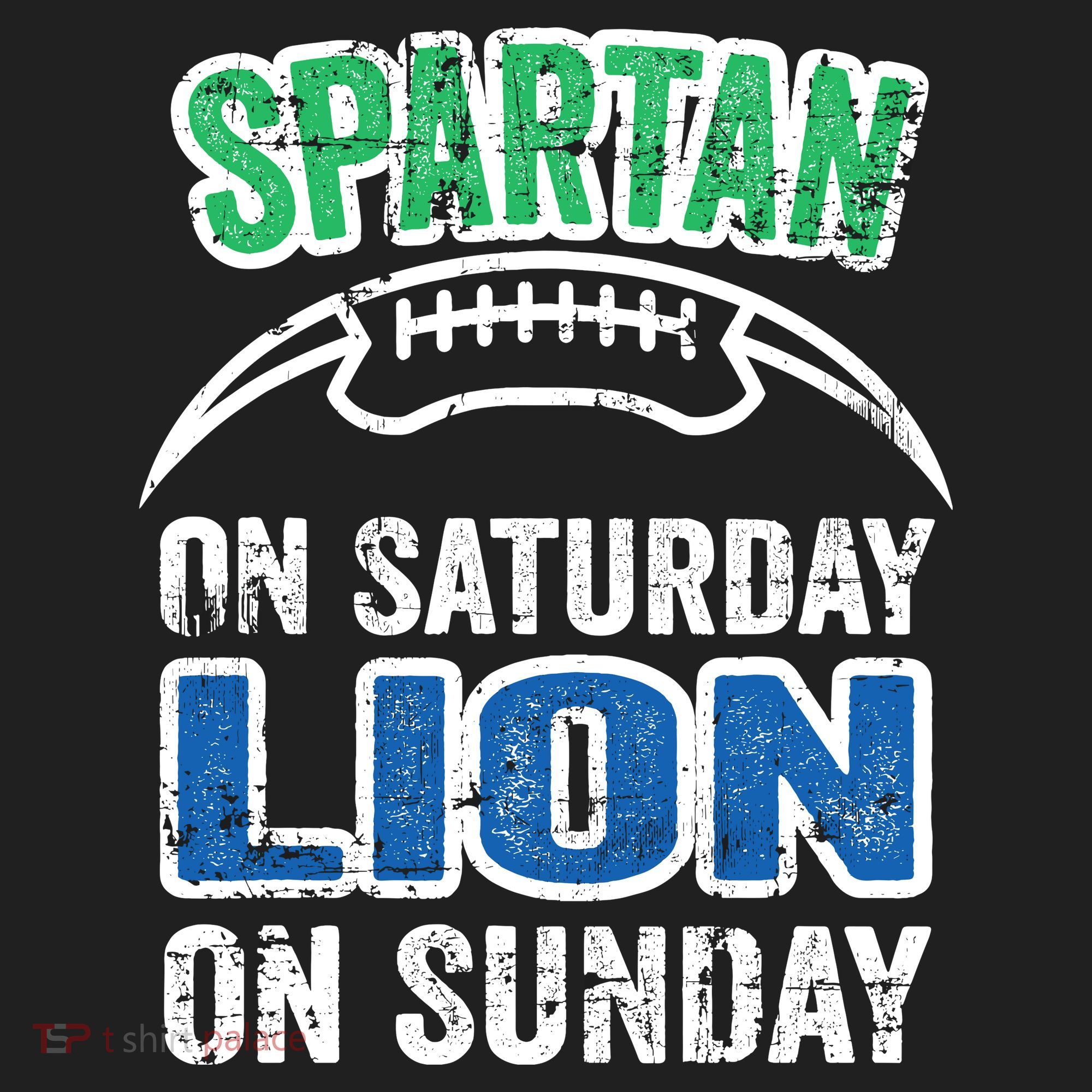 Spartan On Saturday Lion On Sunday Detroit Won Hat