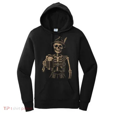Skeleton Oktoberfest Women's Hoodie