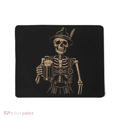 Skeleton Oktoberfest Mousepad