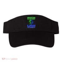 Spartan On Saturday Lion On Sunday Funny Detroit Mother Day Visor thumb 0