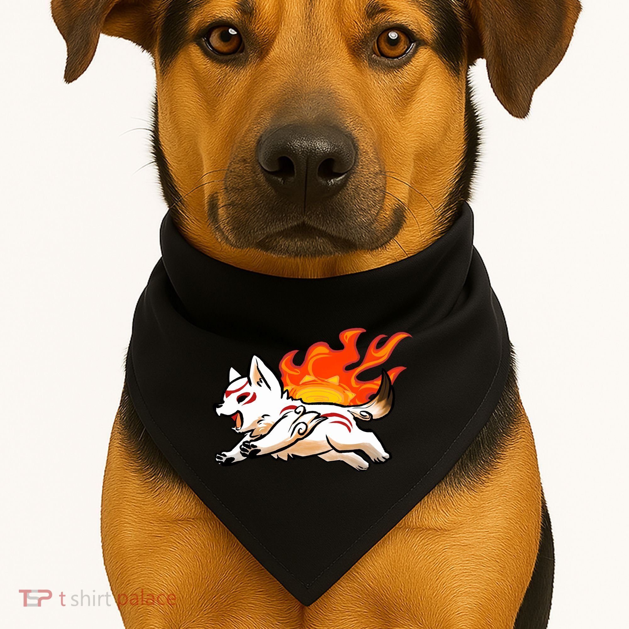 Summer Okami USA-Made Doggie Bandana