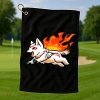 Summer Okami Golf Towel thumb 1