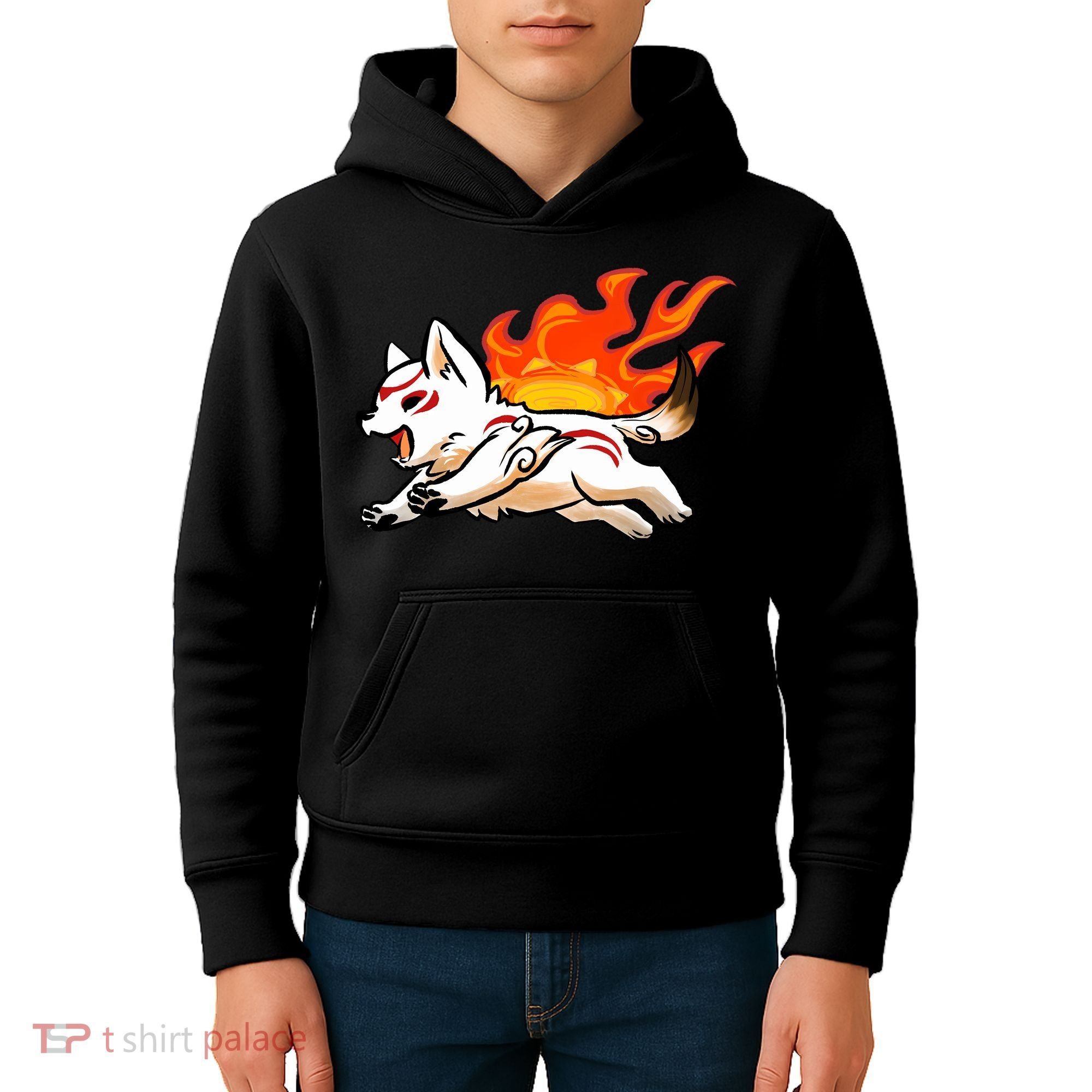 Summer Okami Kids Hoodie