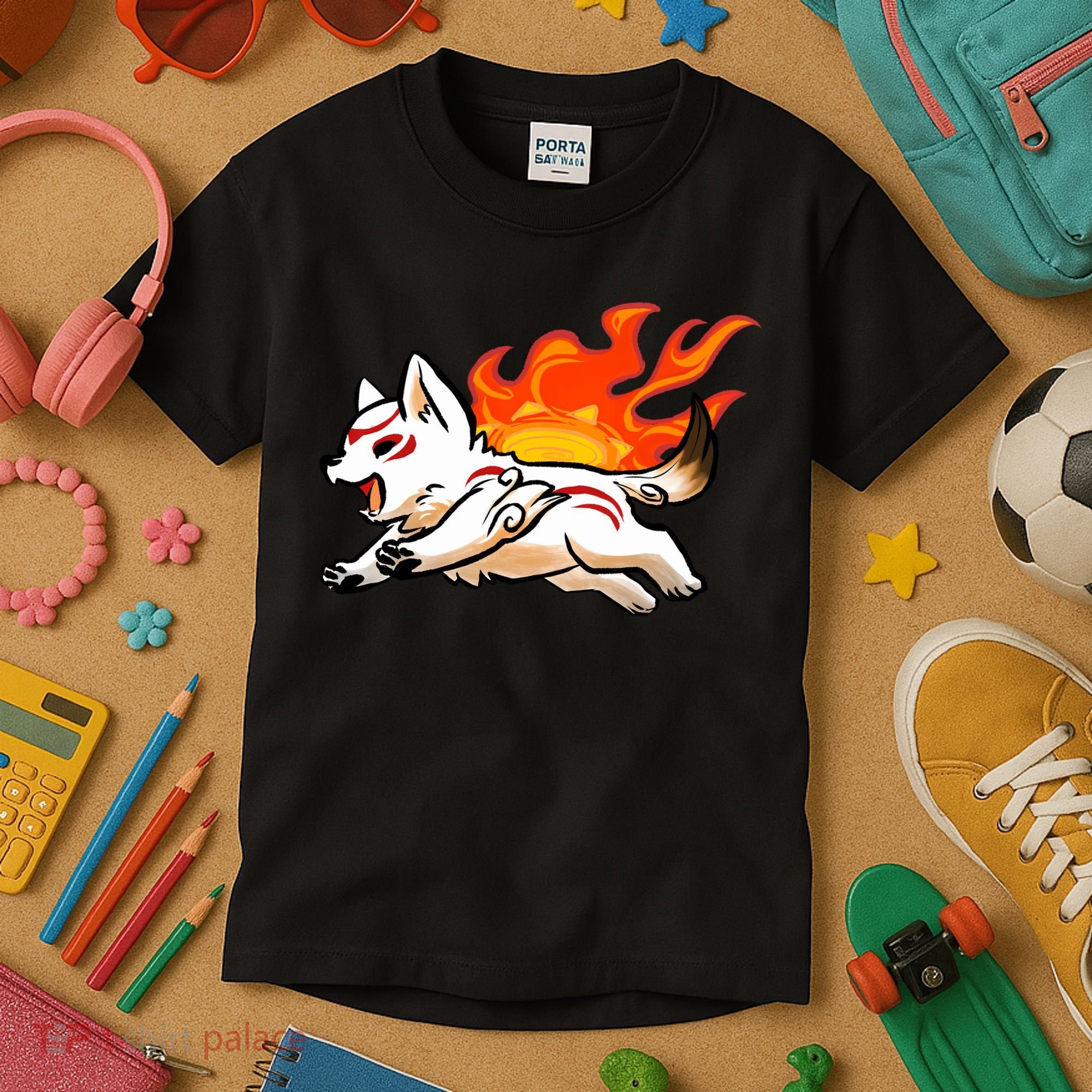 Summer Okami Kids T-Shirt