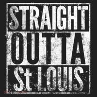 Straight Outta St Louis Missouri Distressed Effect Great Gift Women's Sweatshirt thumb 2