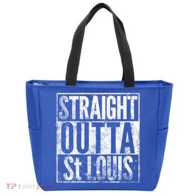 Straight Outta St Louis Missouri Distressed Effect Great Gift Tote Bag