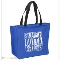 Straight Outta St Louis Missouri Distressed Effect Great Gift Tote Bag thumb 2