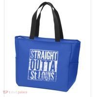 Straight Outta St Louis Missouri Distressed Effect Great Gift Tote Bag thumb 3