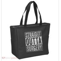 Straight Outta Surgery Tote Bag thumb 2