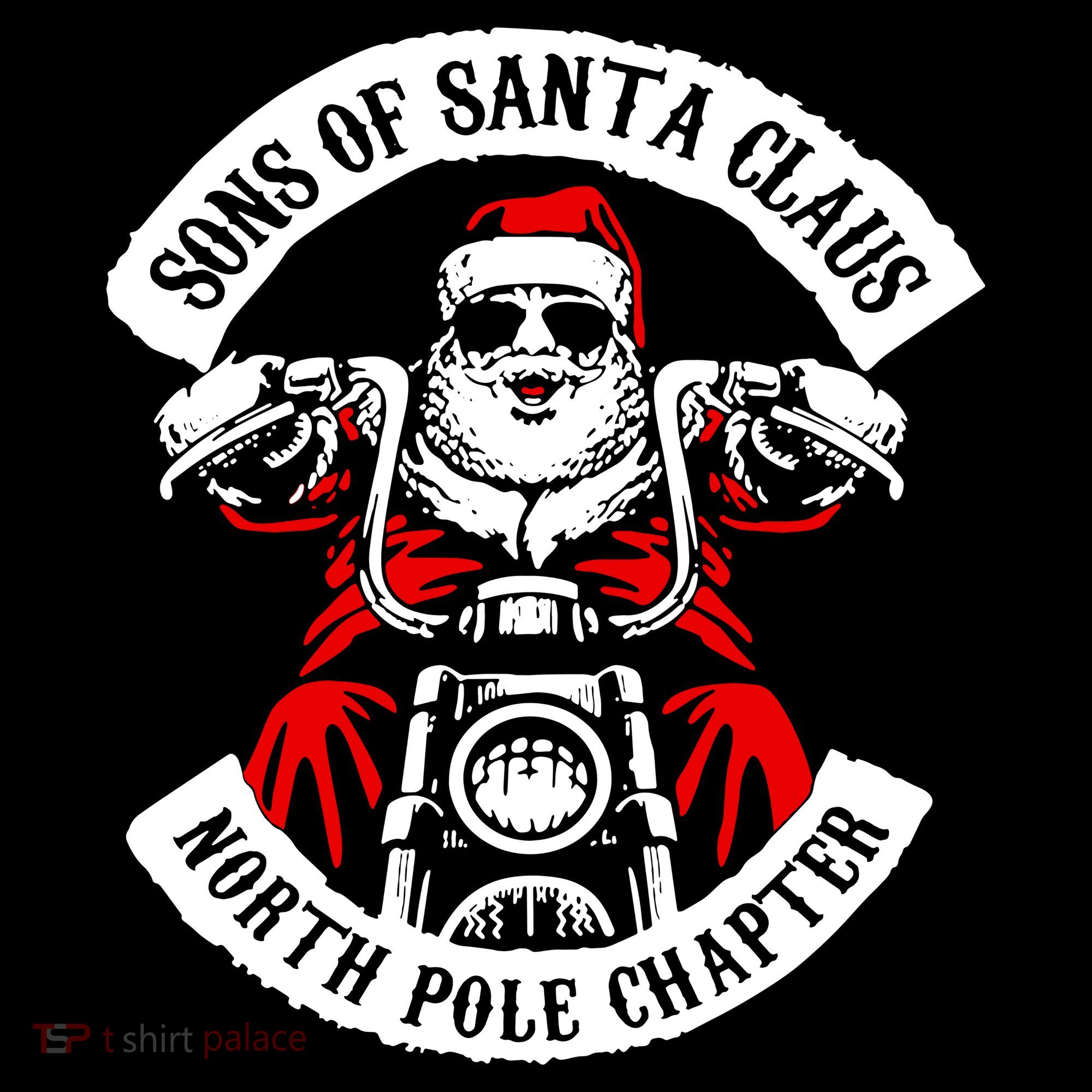 Sons Of Santa Biker Motorcycle Christmas Coffee Mug