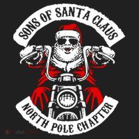 Sons Of Santa Biker Motorcycle Christmas Beanie thumb 2