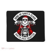 Sons Of Santa Biker Motorcycle Christmas Mousepad thumb 0