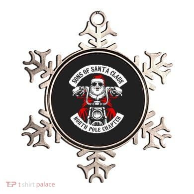 Sons Of Santa Biker Motorcycle Christmas Ornament