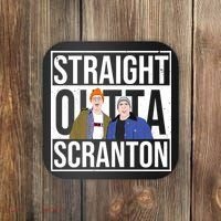 Straight Outta Scranton Coaster thumb 0