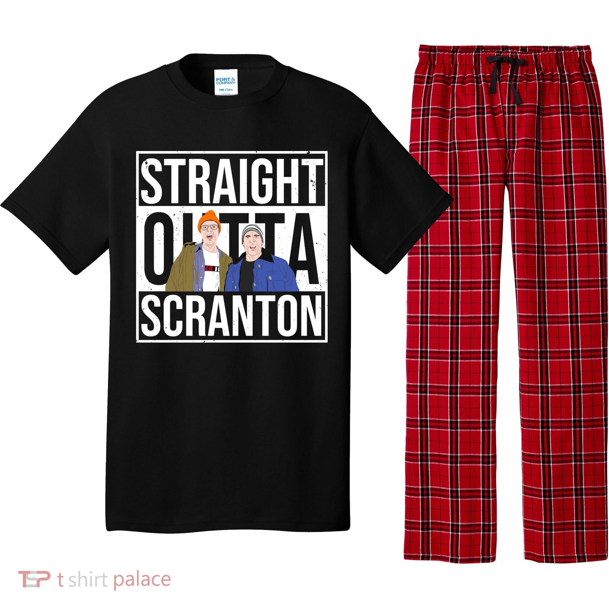 Straight Outta Scranton Pajama Set