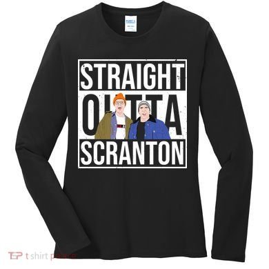 Straight Outta Scranton Women's Long Sleeve Shirt
