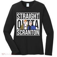 Straight Outta Scranton Women's Long Sleeve Shirt thumb 0