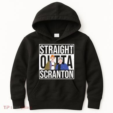 Straight Outta Scranton Kids Hoodie