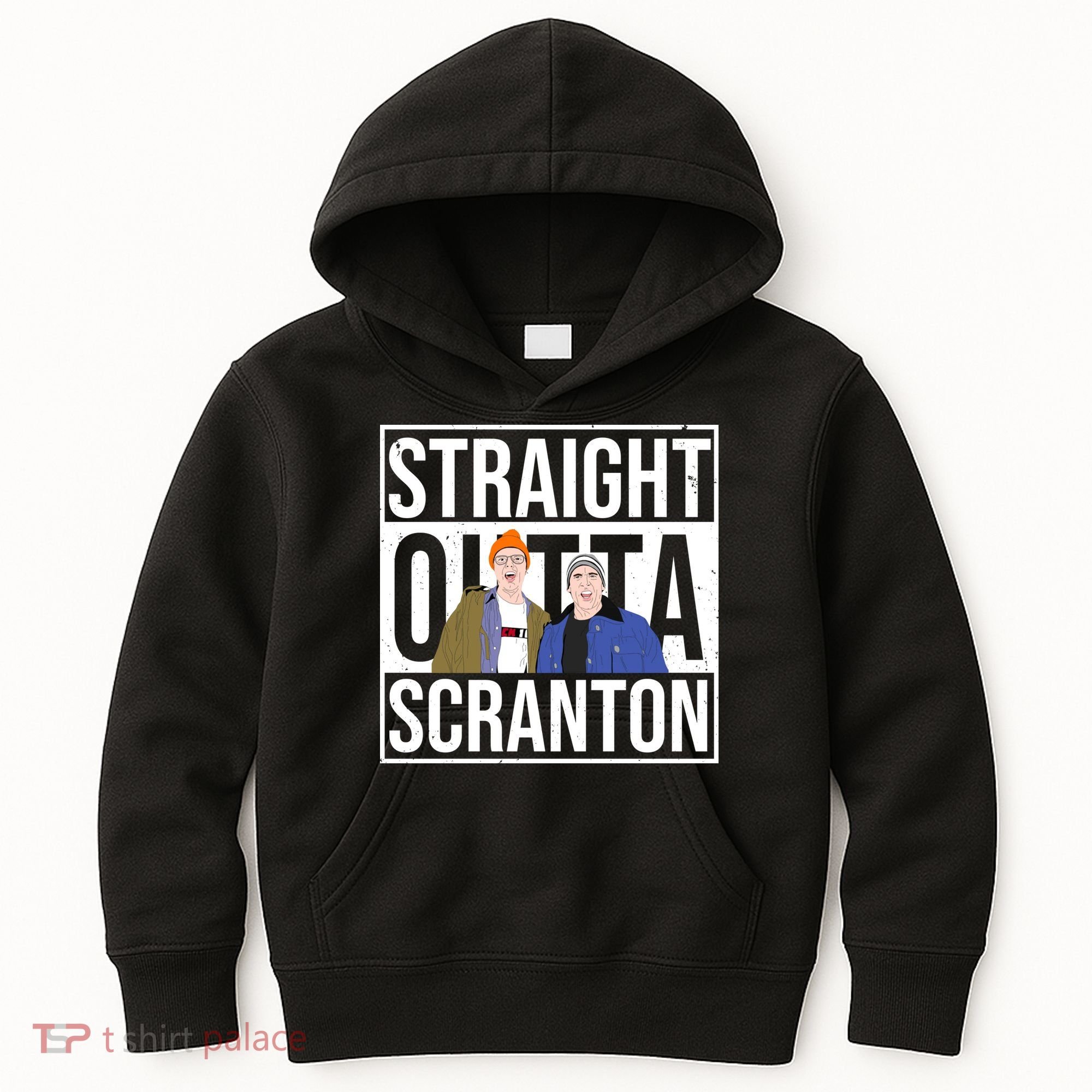 Straight Outta Scranton Kids Hoodie