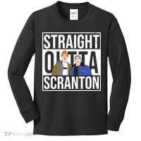 Straight Outta Scranton Kids Long Sleeve Shirt thumb 0