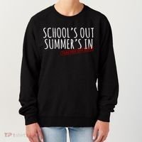 Schools Out Summers In Teacher Off Duty Women's Sweatshirt thumb 0