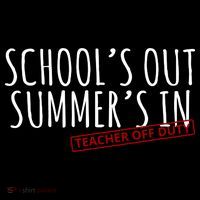 Schools Out Summers In Teacher Off Duty Backpack thumb 2