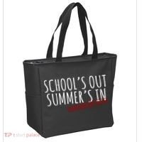 Schools Out Summers In Teacher Off Duty Tote Bag thumb 2