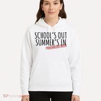 Schools Out Summers In Teacher Off Duty Hoodie thumb 5