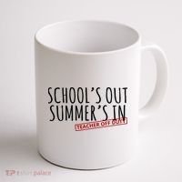 Schools Out Summers In Teacher Off Duty Coffee Mug thumb 1