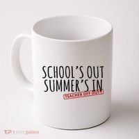 Schools Out Summers In Teacher Off Duty Coffee Mug thumb 0