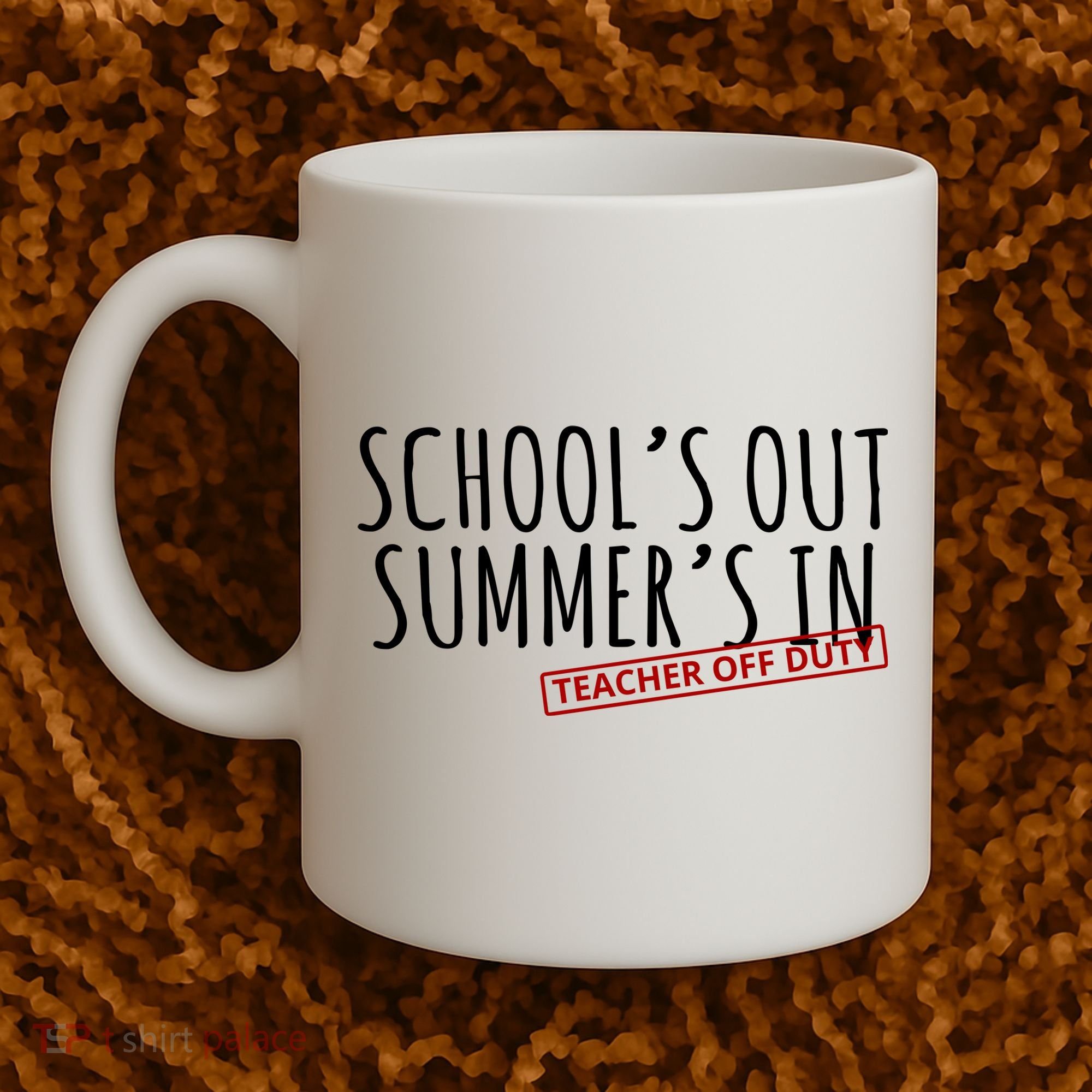 Schools Out Summers In Teacher Off Duty Coffee Mug