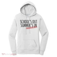 Schools Out Summers In Teacher Off Duty Women's Hoodie thumb 0