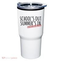 Schools Out Summers In Teacher Off Duty Tumbler thumb 0