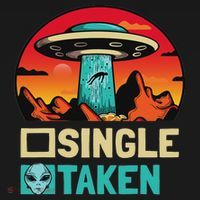 Single Or Taken Funny Alien Ufo Valentine's Day Women's Hoodie thumb 2