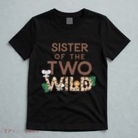 Sister of The Two Wild Animal Safari 2nd Birthday Theme T-Shirt thumb 5