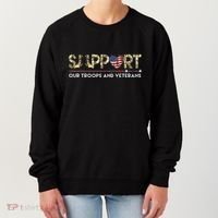 Support Our Troops VeteranS Day Support Our Troops Women's Sweatshirt thumb 0