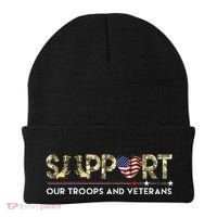 Support Our Troops VeteranS Day Support Our Troops Beanie thumb 0