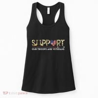 Support Our Troops VeteranS Day Support Our Troops Women's Tank Top thumb 0