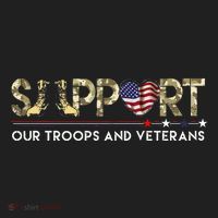 Support Our Troops VeteranS Day Support Our Troops Hat thumb 2