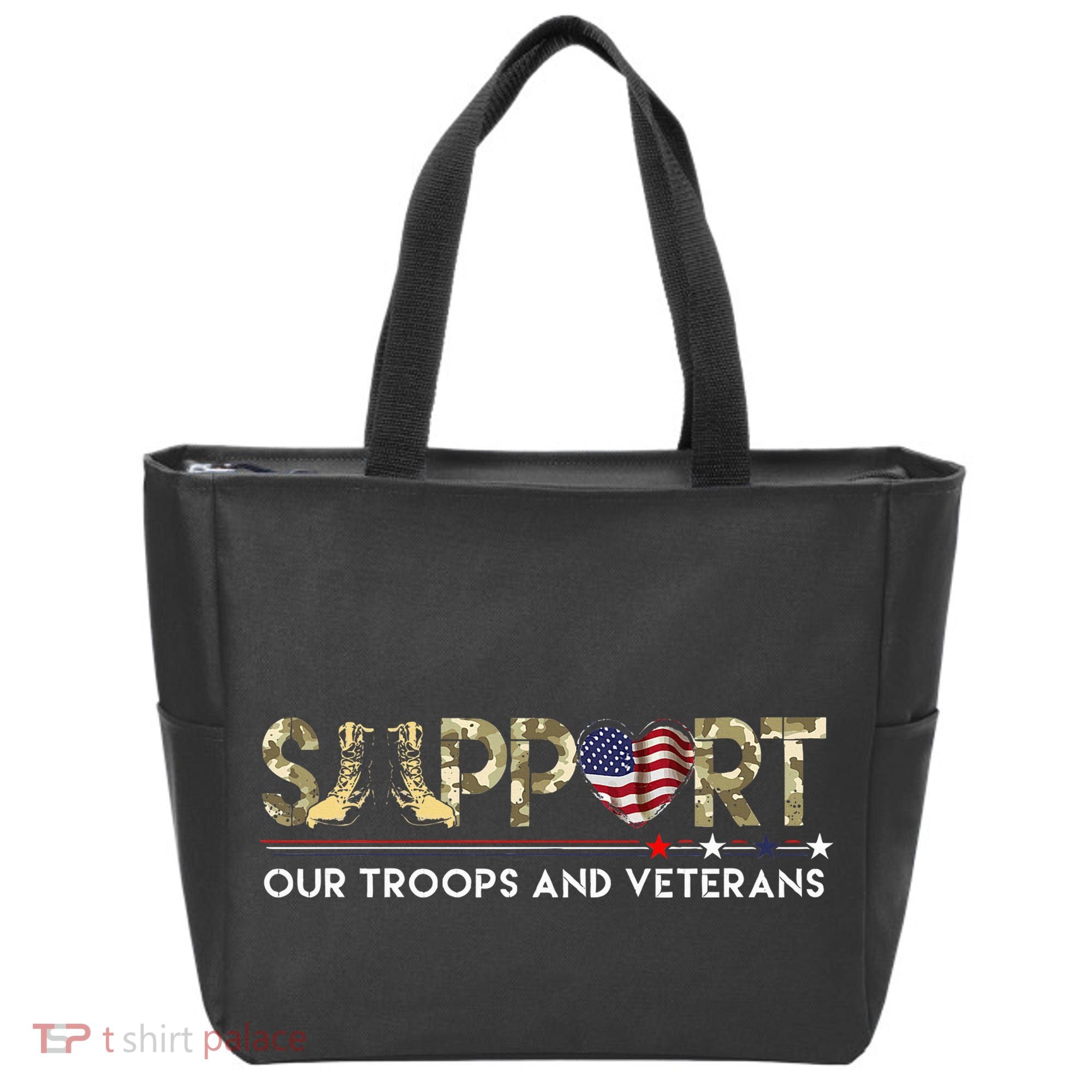 Support Our Troops VeteranS Day Support Our Troops Tote Bag