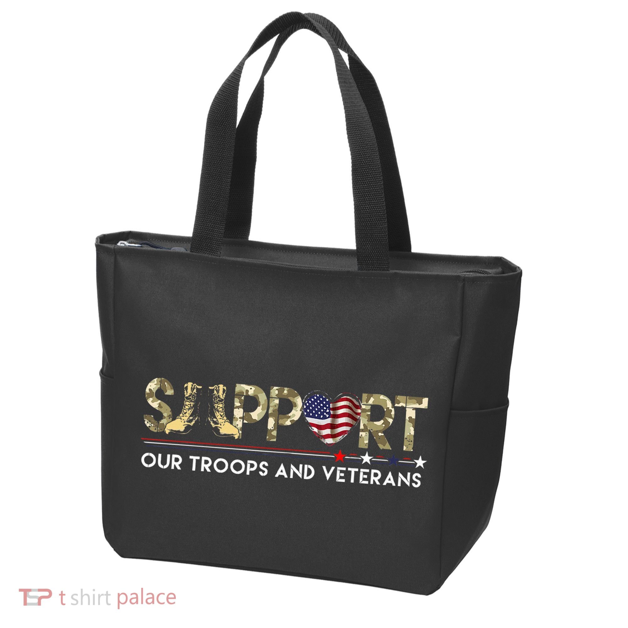 Support Our Troops VeteranS Day Support Our Troops Tote Bag
