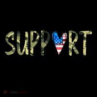 Support Our Trooper Usa Heart Coffee Mug thumb 5
